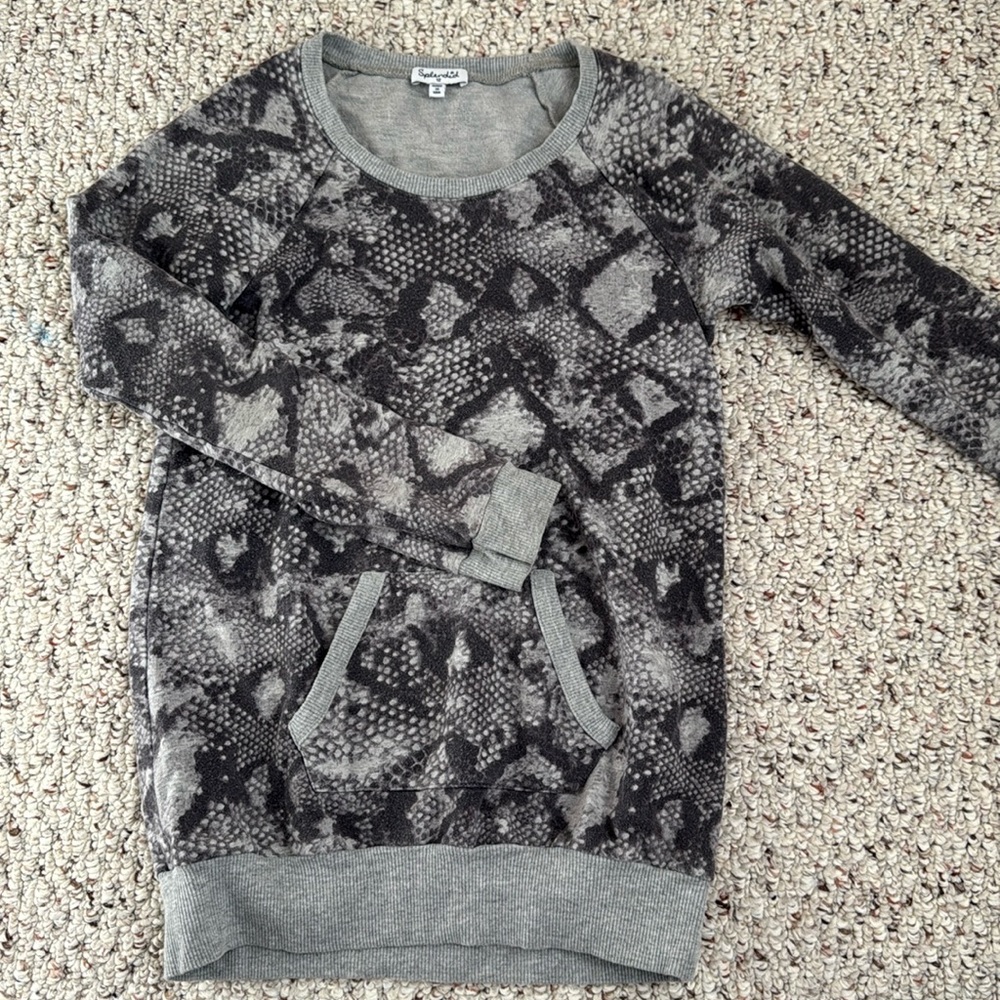 Splendid girls snakeskin print cotton top size 12 tween